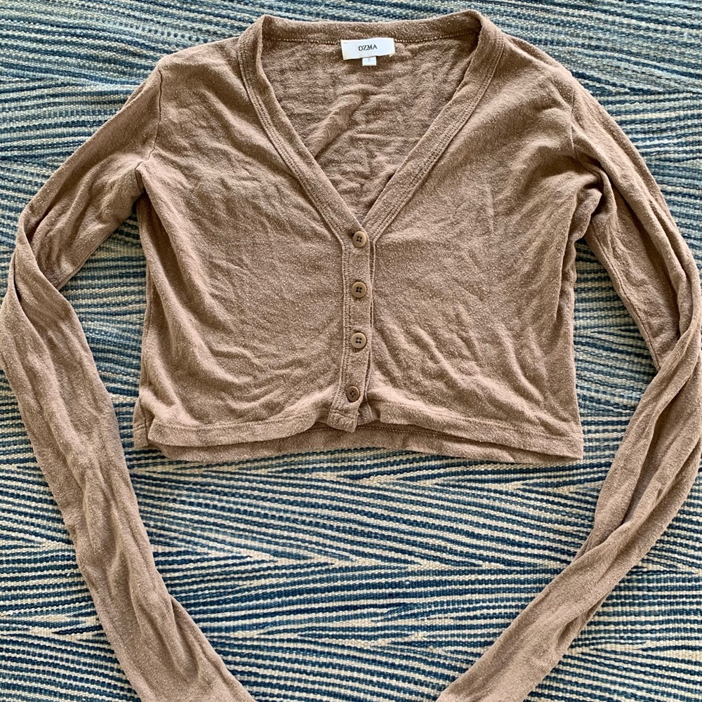 Ozma Cropped Cardigan